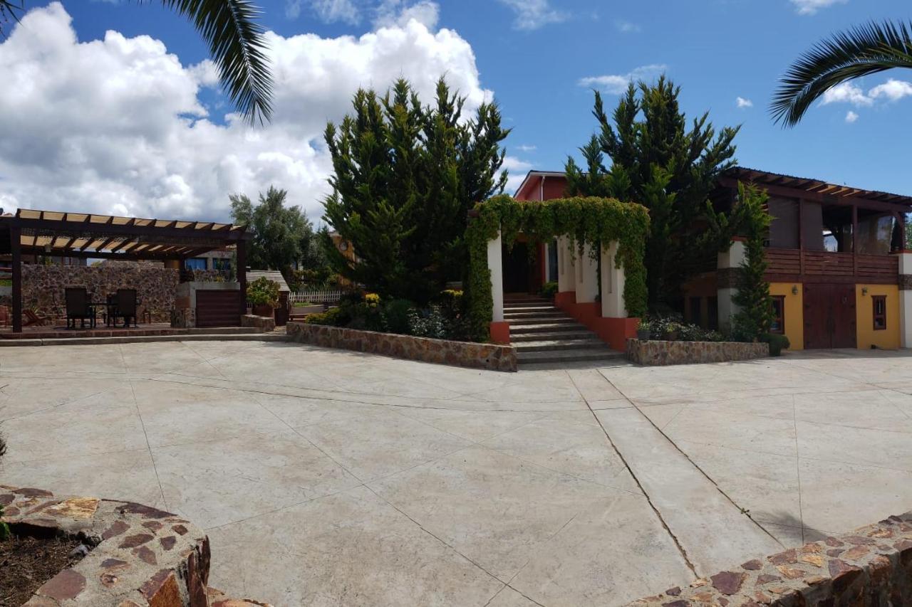 Tierra Mia Hacienda Ruta Del Vino Hotel บาเย เด กัวลาลูเป ภายนอก รูปภาพ